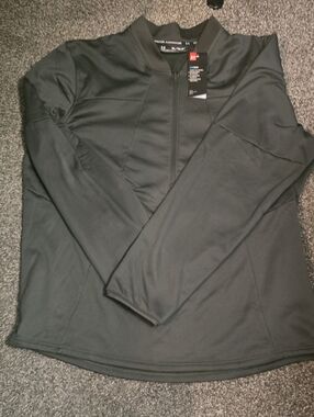 Under Armour Cold Gear Green Half-Zip